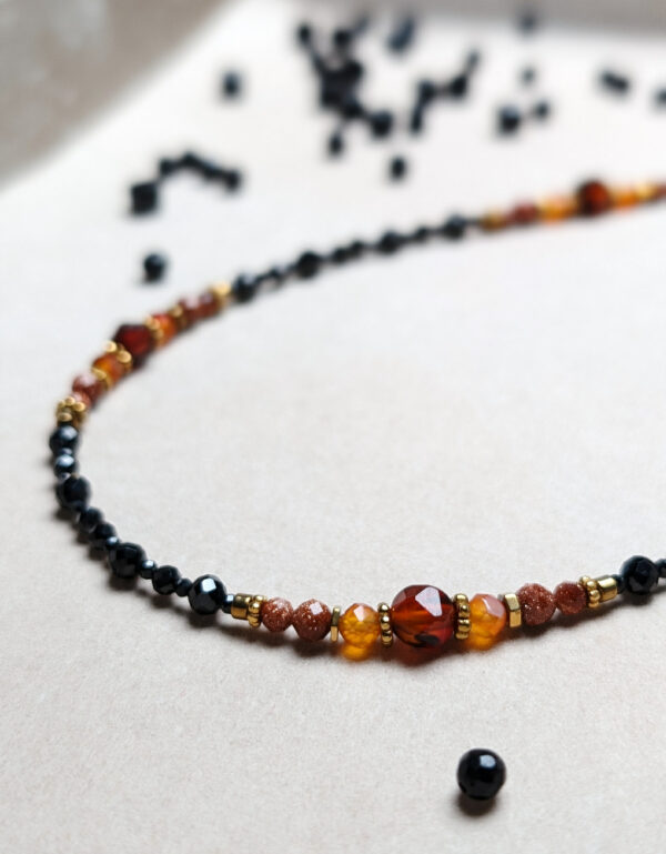 Turmalin Czarny Hematyt Piasek Pustyni Karneol Agat Ognisty