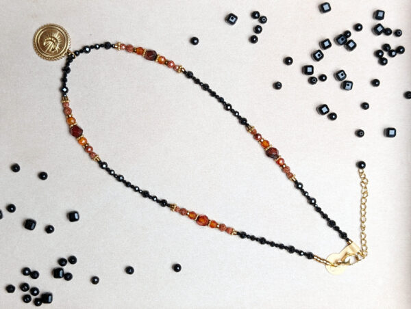 Turmalin Czarny Hematyt Piasek Pustyni Karneol Agat Ognisty