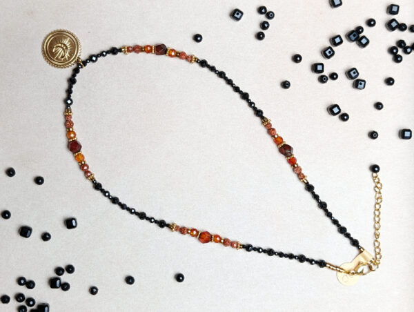 Turmalin Czarny Hematyt Piasek Pustyni Karneol Agat Ognisty