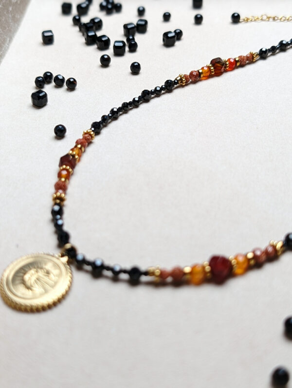 Turmalin Czarny Hematyt Piasek Pustyni Karneol Agat Ognisty