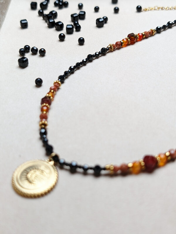 Turmalin Czarny Hematyt Piasek Pustyni Karneol Agat Ognisty