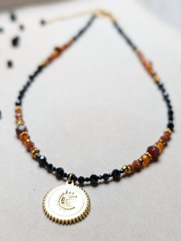 Turmalin Czarny Hematyt Piasek Pustyni Karneol Agat Ognisty