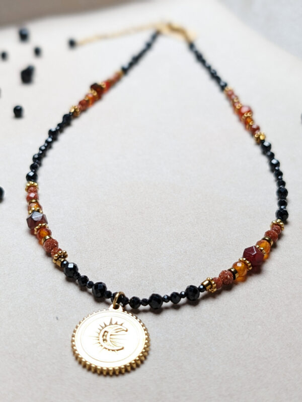 Turmalin Czarny Hematyt Piasek Pustyni Karneol Agat Ognisty