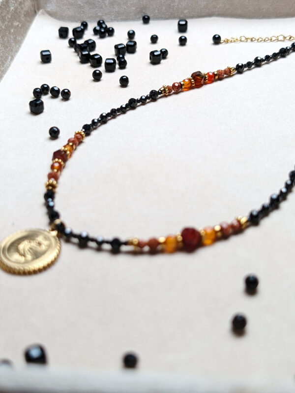 Turmalin Czarny Hematyt Piasek Pustyni Karneol Agat Ognisty